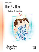 Blues a La Mode piano sheet music cover